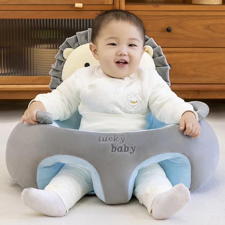 新款婴儿学坐沙发凳训练坐立垫宝宝学座椅防摔防翻儿童辅助靠背椅