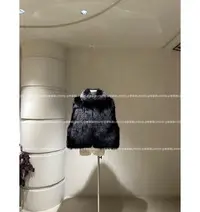 Mao店-正反两穿皮革羽绒马甲V9650（只能干洗）文明试穿脏拒