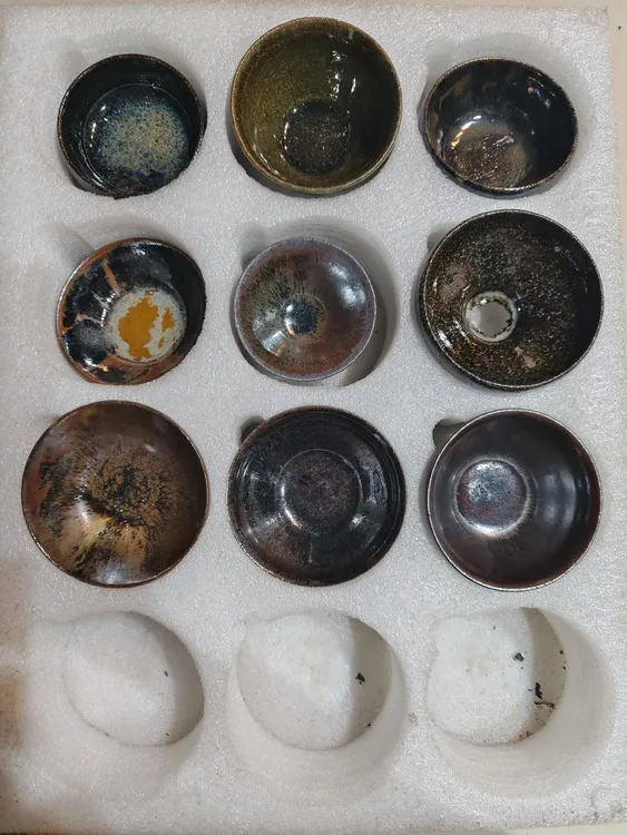 龙窑柴烧特色釉面瑕宝黏足