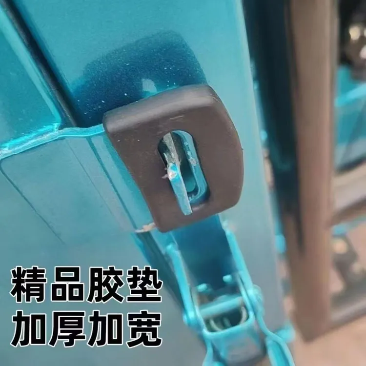 电动三轮车通用型防撞垫片三轮正品胶锁扣加厚防震降噪垫保护胶垫