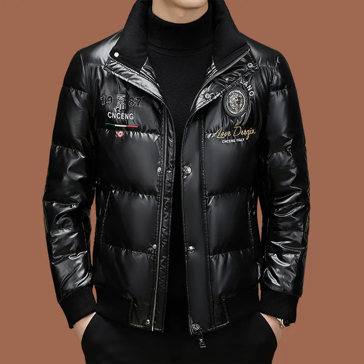 意大利轻奢品牌羽绒男装冬季爆款2025新款男士羽绒外套男装秋冬款