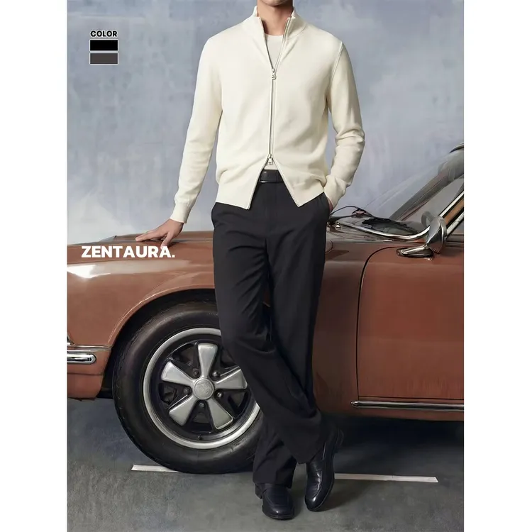 【神盐会长品牌】之南ZENTAURA丨干爽筋骨型休闲直筒通勤神裤休闲裤