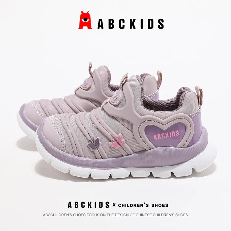 ABCkids学步鞋女宝宝2025春季新款童鞋软底鞋子婴儿鞋女童运动鞋