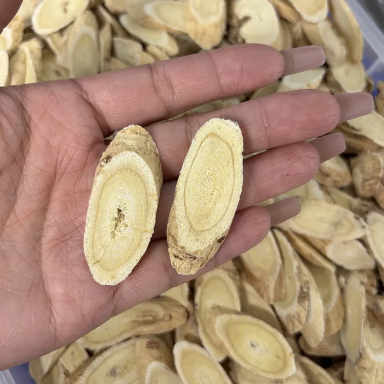 甘肃岷县黄芪野生大片产地正宗无硫新货切片泡水煲汤1.6-2.0片