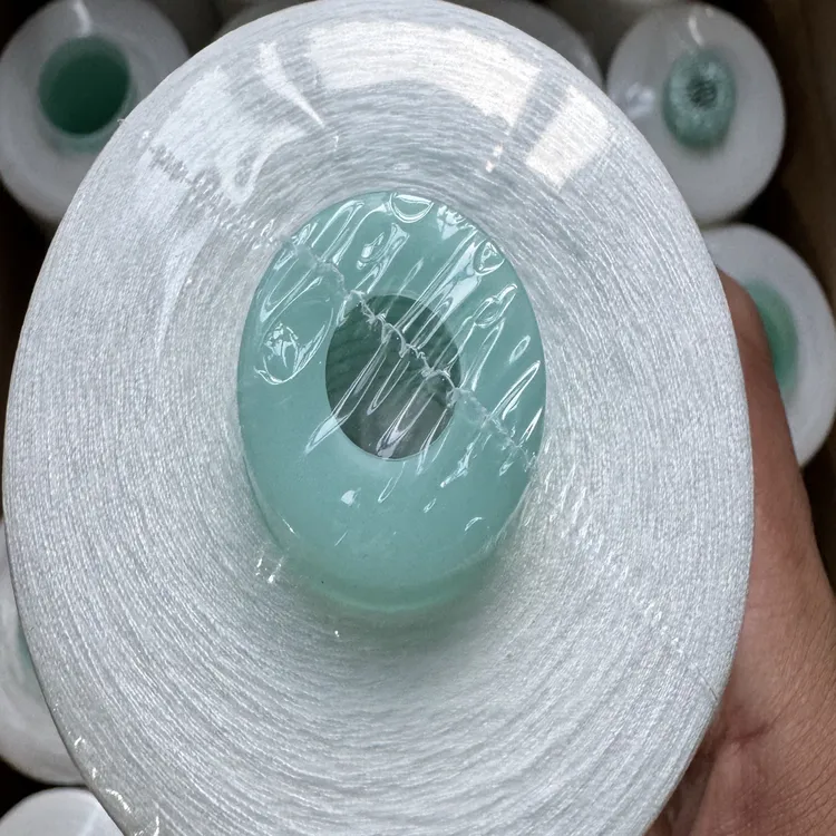 40s/2，本白缝纫线8000米，250克，线芯10克
