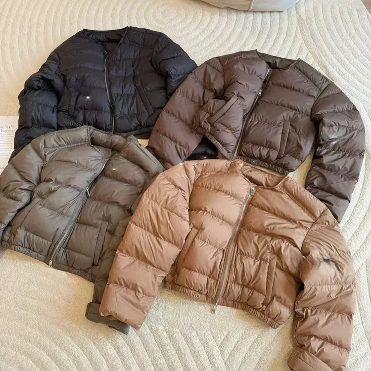 气质百搭纯色设计感潮流上衣2026新款复古时尚高级感棉服女