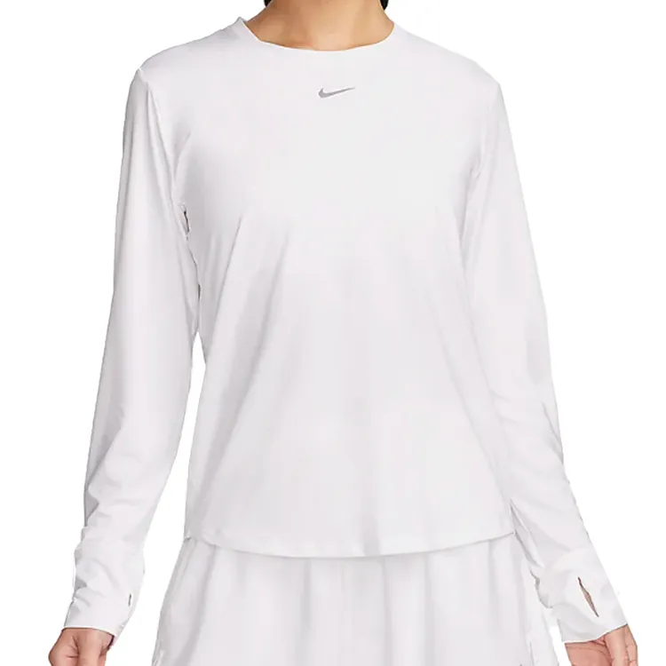 NIKE女款ONE CLASSIC DF LS TOP运动长袖T恤FN2802-100