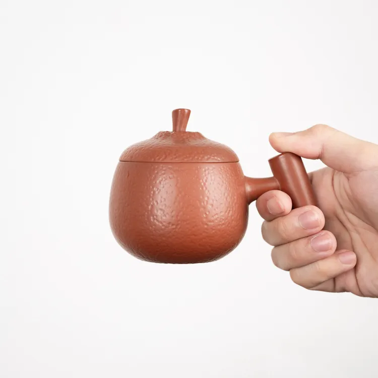 大吉大利办公杯茶杯230ml 广西坭兴陶全手工茶具