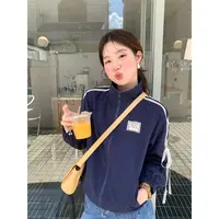 火火火【自由域】韩版宽松休闲复古立领外套W36915HH53