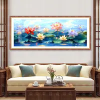 【进口棉布】爱阁十字绣十全十美好运连连新款简约中式客厅手工线绣