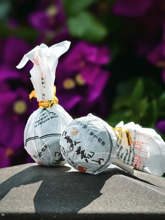 （新粉必喝）2024南美南华荒山（小多依树山）头春头采普洱生茶龙珠