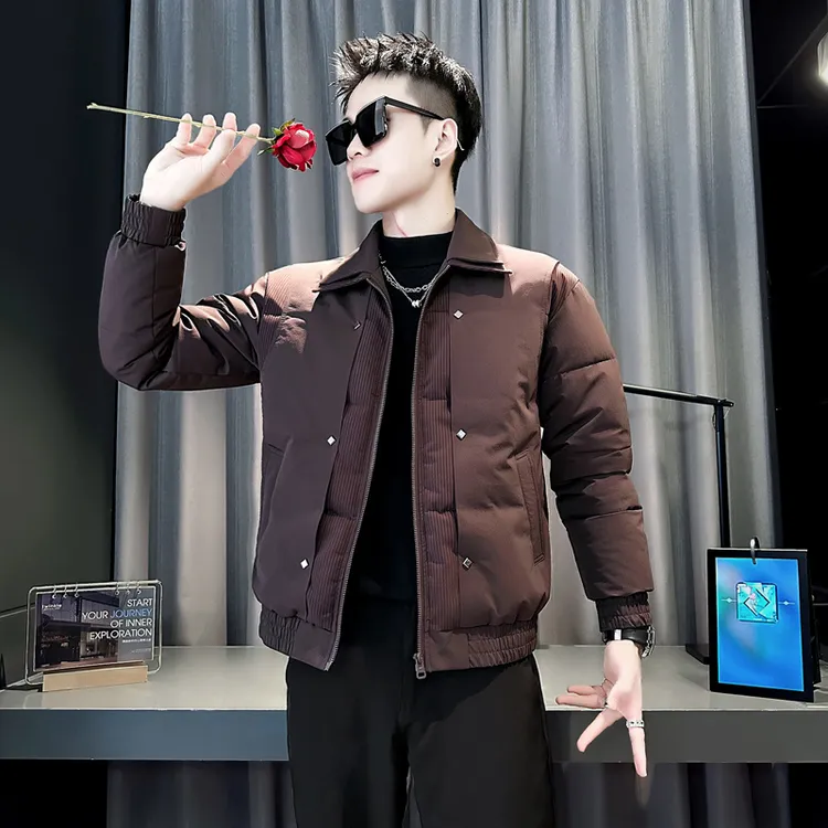 高级感棉服男款冬季新款外套潮流痞帅洋气男装保暖棉衣短款小棉袄