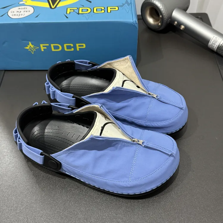 高品质小众设计懒人包头拖鞋外穿开车凉鞋休闲透气半拖勃肯鞋情侣