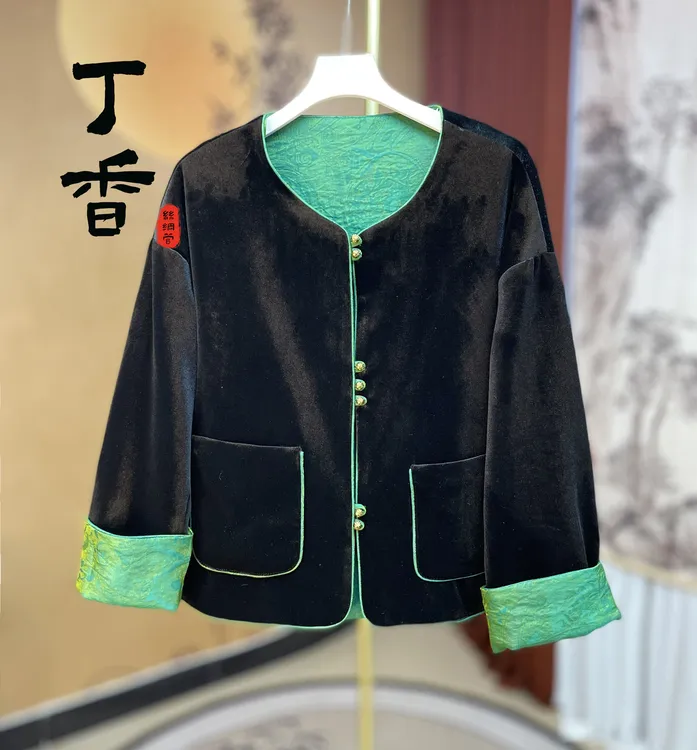 122高定油皮重磅高级休闲简约纯色私人订制高端外套