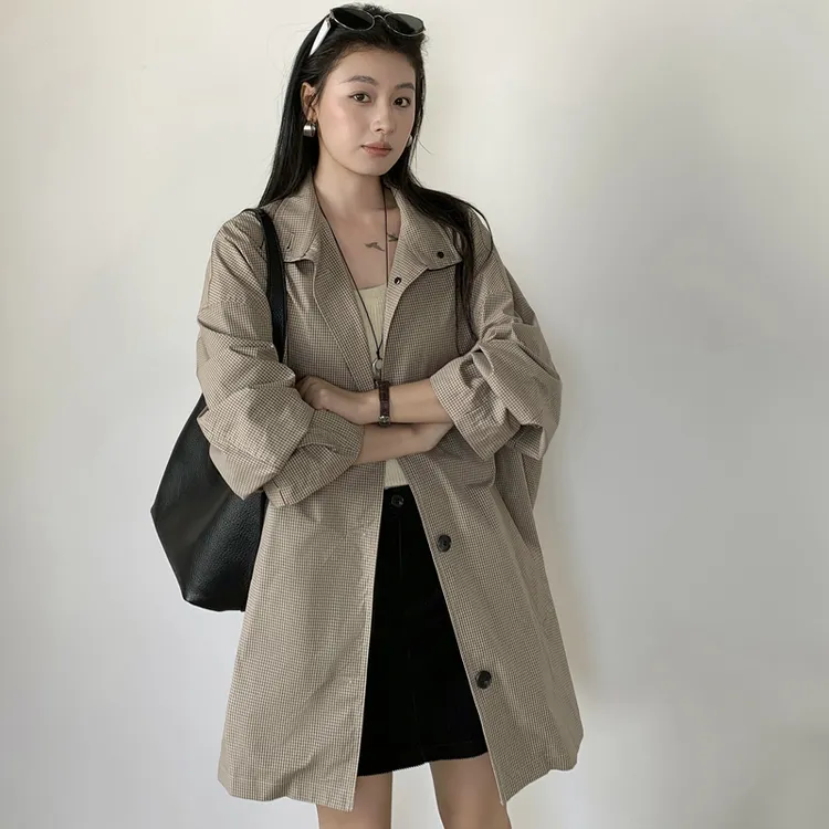 2025新款爆款风衣女款中长款高级感时尚大气上档次风衣外套女薄款