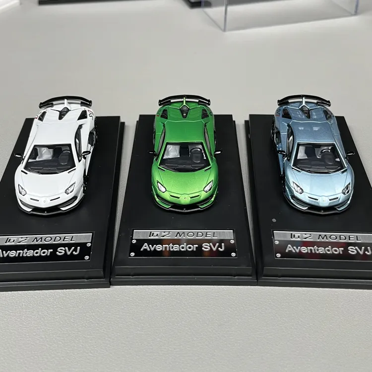 MJ 匠艺 1:64 兰博基尼Aventador SVJ LP770-4 大牛 合金汽车模型