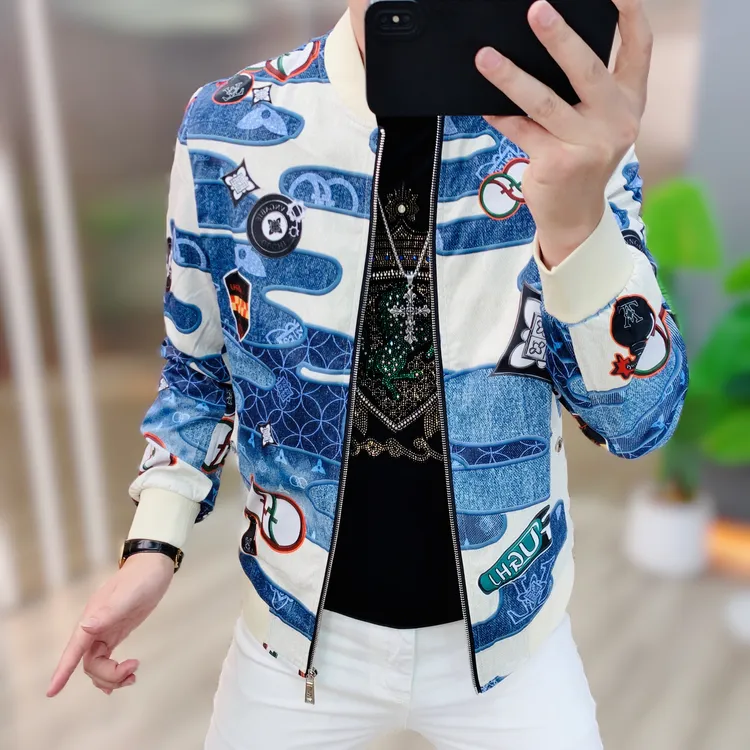 阿凯严选高品质2025秋季新款男士修身欧货棒球服时尚百搭夹克外套