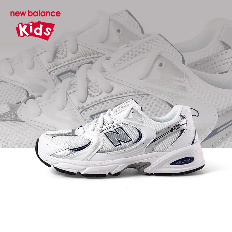 NEW BALANCE530系列 中性慢跑鞋中大童白银百搭潮流运动鞋530SB1