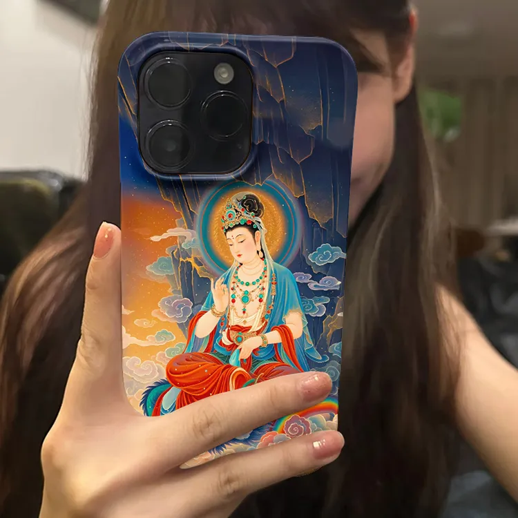 【国风菩萨】新款国风适用iPhone16苹果15promax手机壳14pro小众13