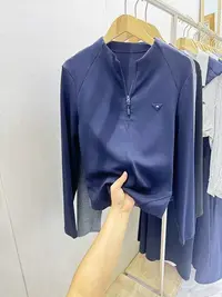 【女人空间生活馆】秋装新款拉链运动打底衫213