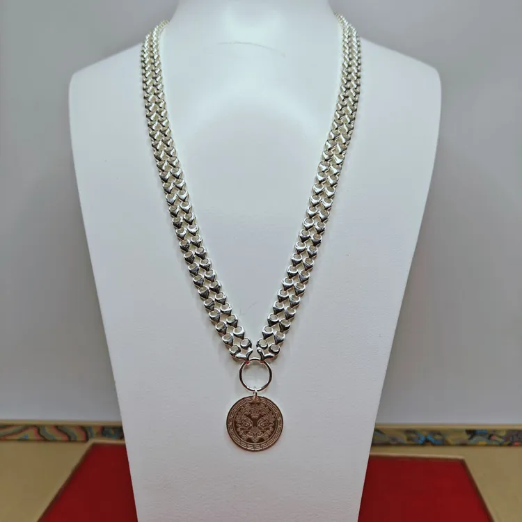 吊坠足银 baylikkumuxliri 时尚女款项链005