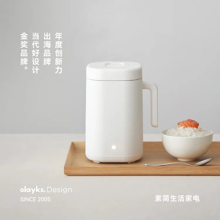 olayks立时0.8升电饭煲神器多功能家用宿舍中式全自动小型便携式