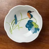 景德镇高温白瓷-小鸟荷花碗