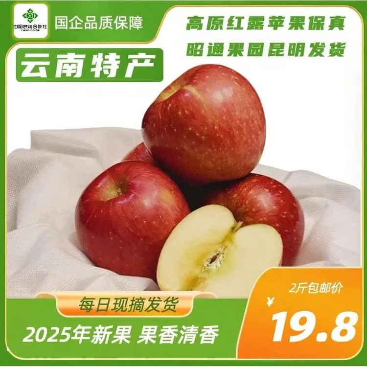 昭供有品【2025新果】产地直发红露苹果糖心苹果脆甜多汁现摘现发