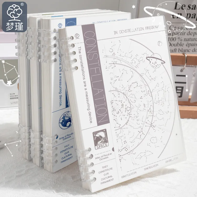 时尚可拆卸活页笔记本简约加厚笔记本记事本不硌手高颜值学生用