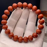 猴头精工玉华牛津红屁桃手串