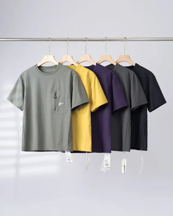 特！轻量化速干户外！侧拼网眼运动夏季短袖T恤 E1280 男女装 H6565