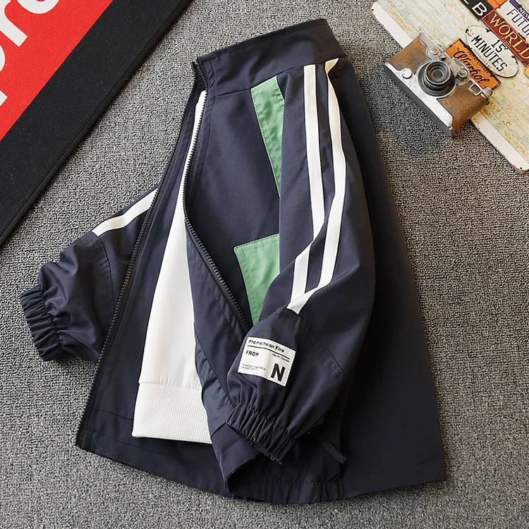 儿童装男童秋冬装加厚外套冬款2025新款中大童冬季男孩夹棉夹克潮