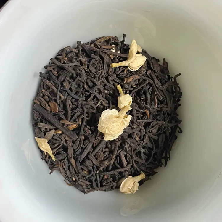 茉莉花香六年陈 超香六堡茶六窨新茶特级茶茉莉花香味