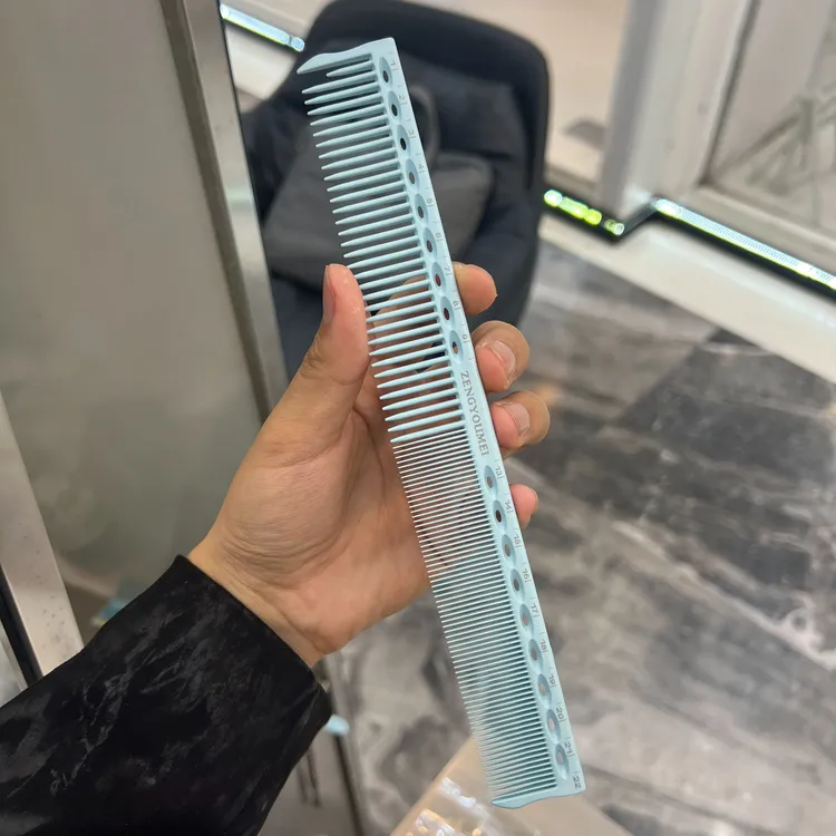 理发师高端发型师专业美发梳子裁剪便携防静电耐高温不断齿
