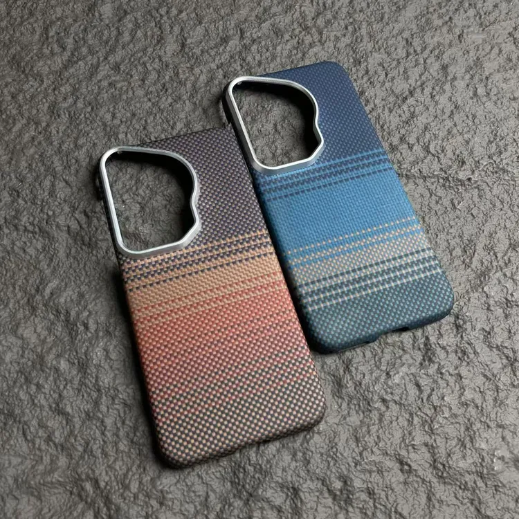 适用于华为pura70ultra  pura70pro凯夫拉碳纤维手机壳时尚商务