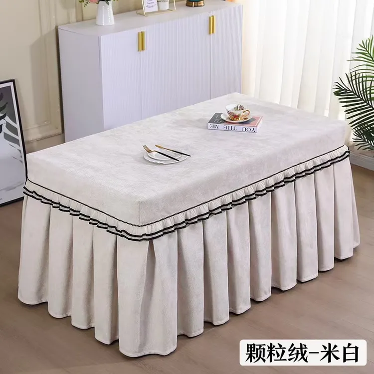 2025新款加绒裙摆电炉罩新款电暖炉桌套长方形茶几烤火罩烤炉套子