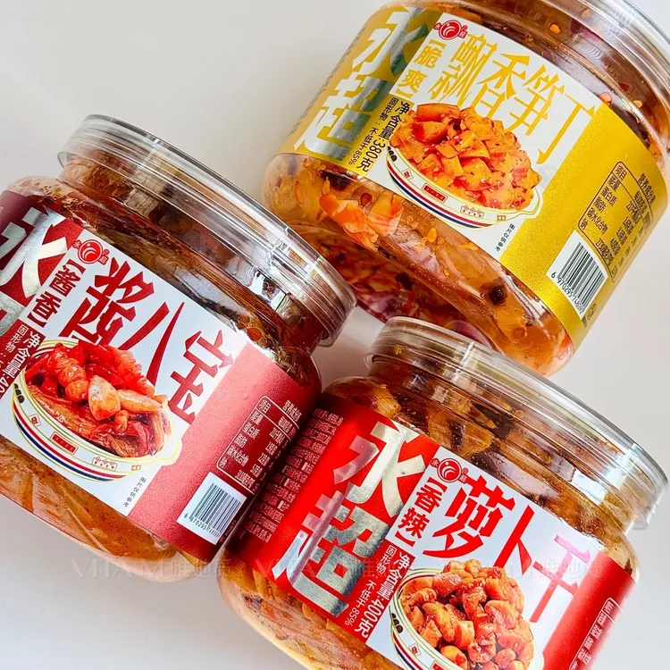 永超酱腌菜香辣萝卜干酱八宝飘香笋丁，罐装下饭菜开胃小菜咸菜