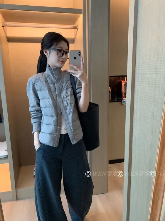 WEN 25新款秋冬休闲百搭立领轻薄保暖羽绒服WWW0406