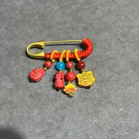 含辰砂工艺品10043-辰砂别针多样性发一