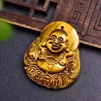 非金属珐琅吊坠 坤灵佛子牌