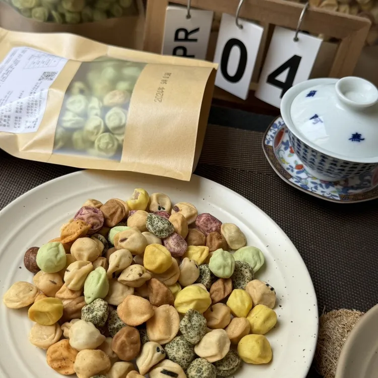 【小豪推荐】大连商场豆果花生代购出口零食花生芥末花生鱼皮花生