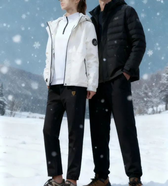 【90%绒】男女同款人参草本因子三防户外羽绒防风防水保暖登山裤