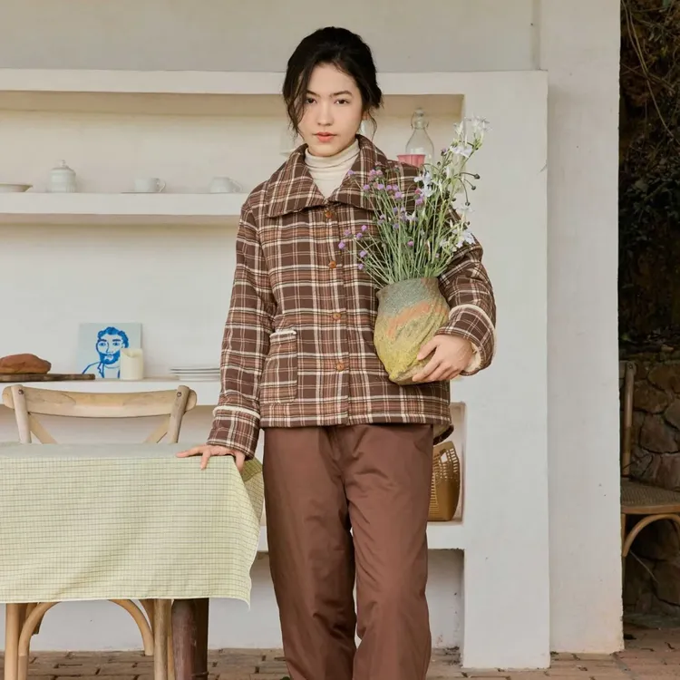 朵朵可可新品夹棉睡衣男冬款