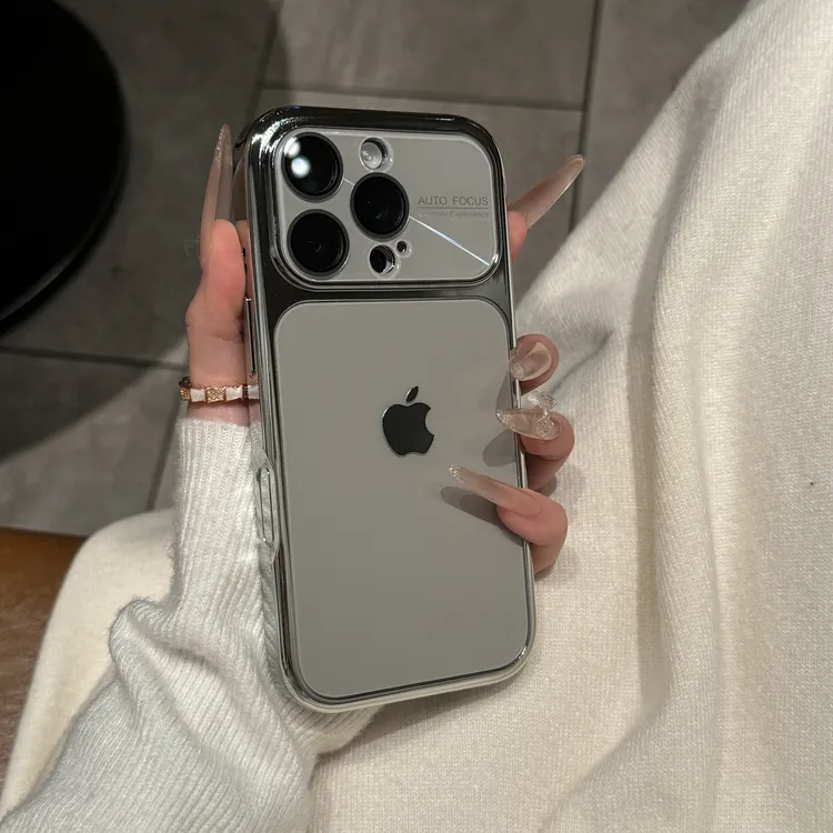 简约高级全包秒变适用iPhone17手机壳苹果16promax磨砂15新款14女