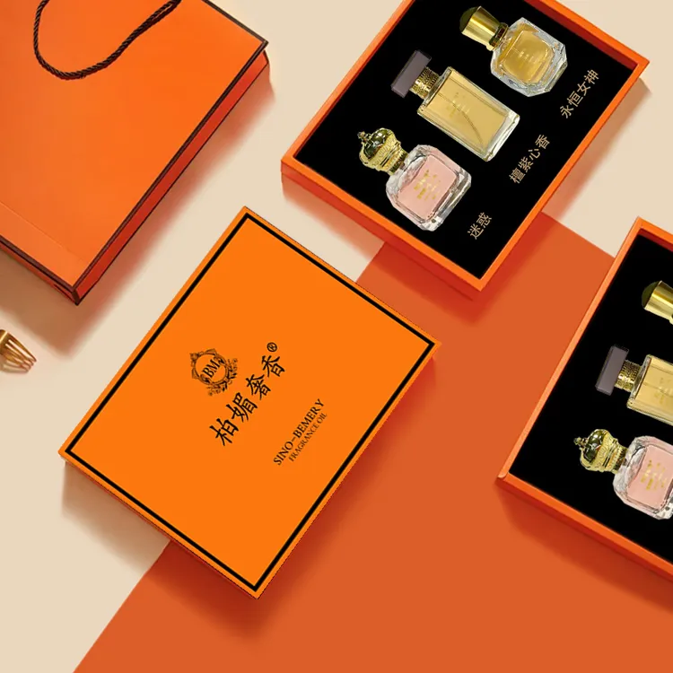 便携男士女神约会恋爱持久留香植物精油香水定妆女士套盒经典清新