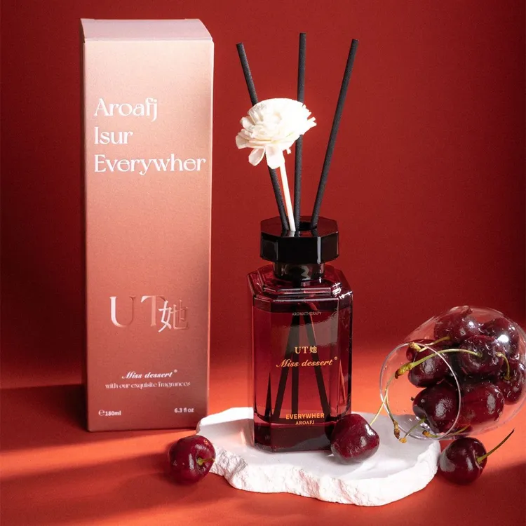 正品UT她车厘子香薰蔚蓝真我栀子花家用持久卧室香氛卫生间除异味