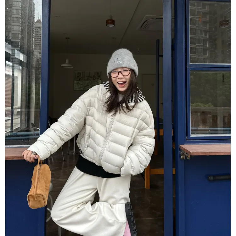 Our2【廓形排骨羽绒】秋冬季休闲简约排骨羽绒服【8815】