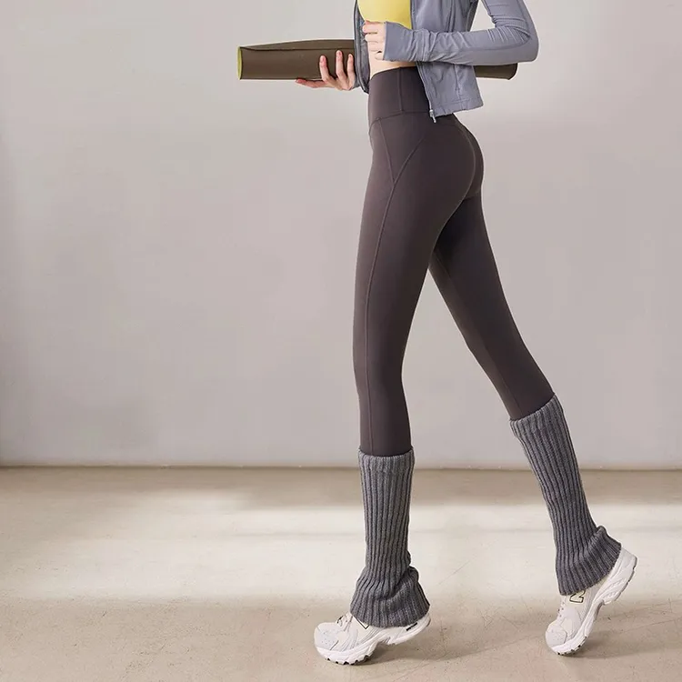 OTSA高弹免穿内裤瑜伽裤女高腰提臀普拉提健身裤外穿运动紧身长裤