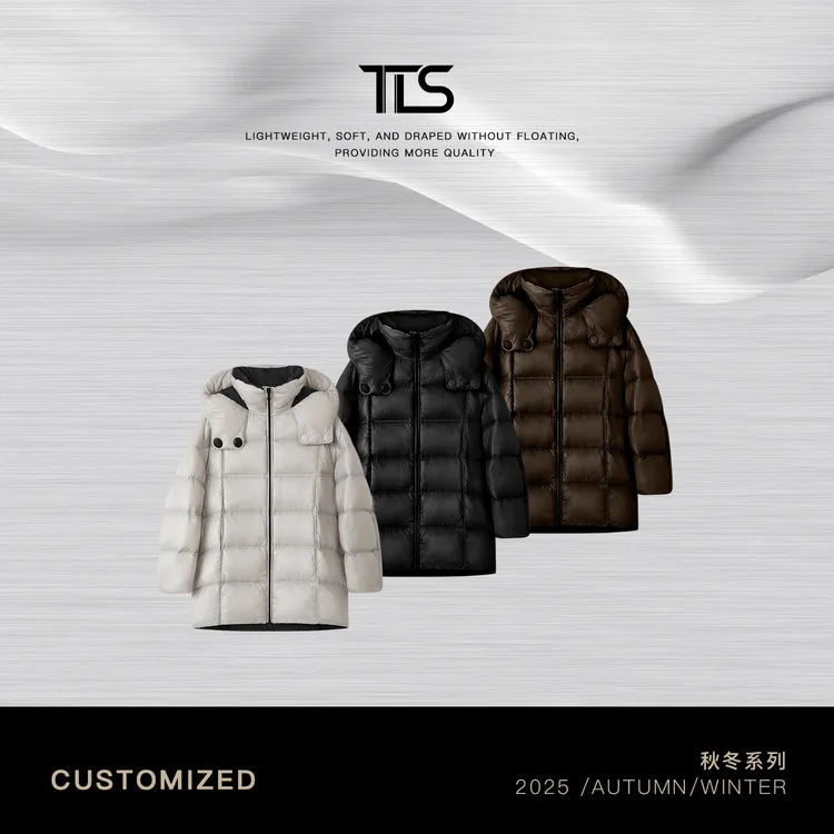 TT【蒙口白鹅】三星90白鹅绒安心绒三防轻盈连帽保暖羽绒服Y5072