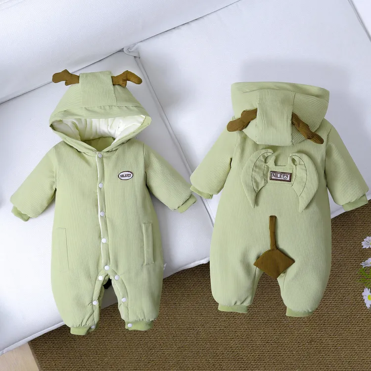 （咪）【加绒加厚一件过冬，0到零下15度可穿】婴幼儿小龙人冬款